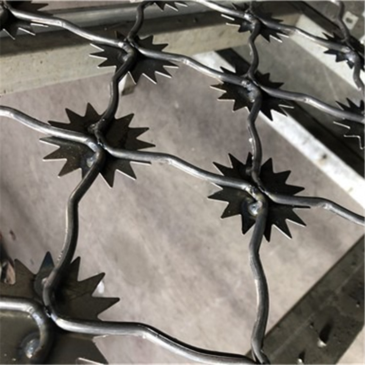 梅花刺鋼網墻案例展示圖片1